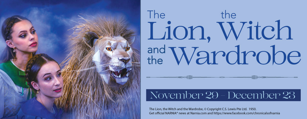 The Lion, the witch and the Wardrobe banner